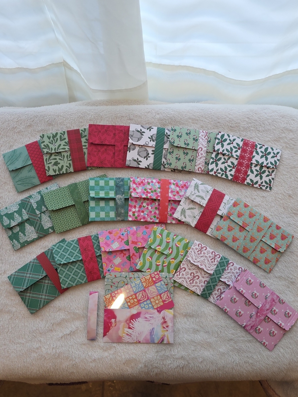 Handcrafted Holliday Gift Card Holder - Set Of 3- NWT